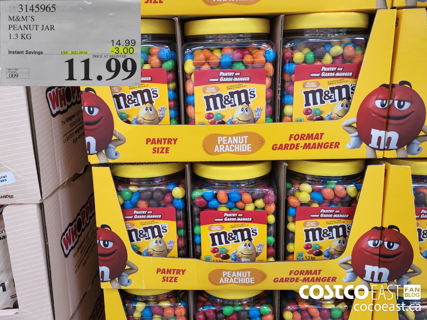 M&M'S Peanut Jar, 1.3 kg