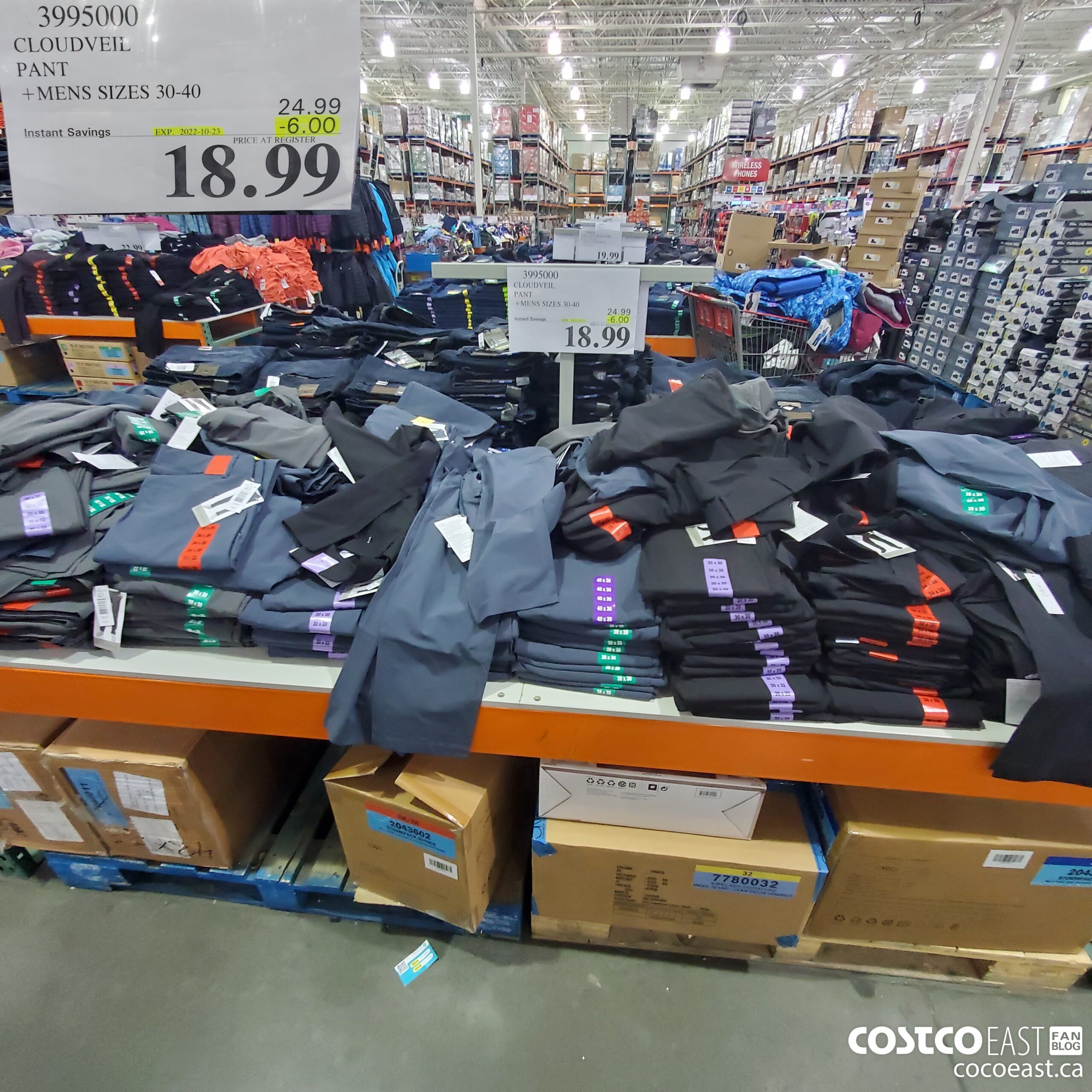 Costco Sale Items Flyer Sales Sept 26th Oct 3rd 2022 Ontario   CLOUDVEIL PANT MENS SIZES 3040 20220926 61875 Scaled 