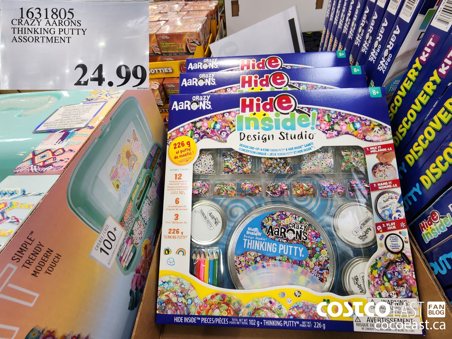 1631805 CRAZY AARONS THINKING PUTTY ASSORTMENT 24 99 Costco East Fan Blog