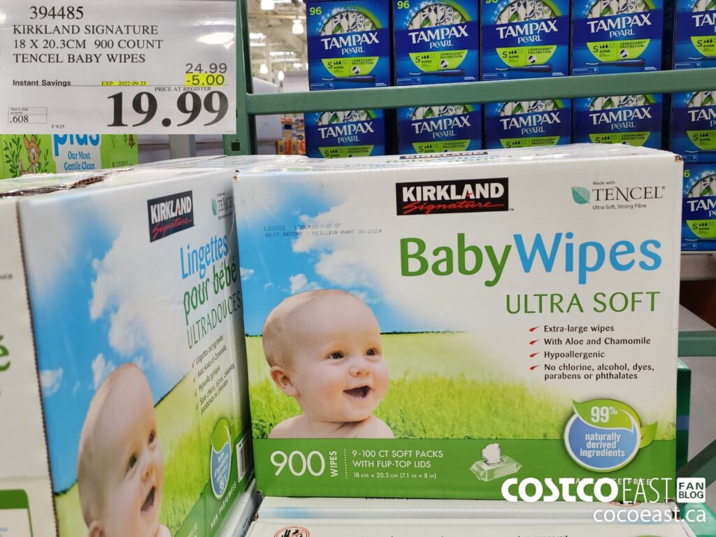 Lingettes Pour Bébé Kirkland Signature Baby Wipes, Ultra Soft