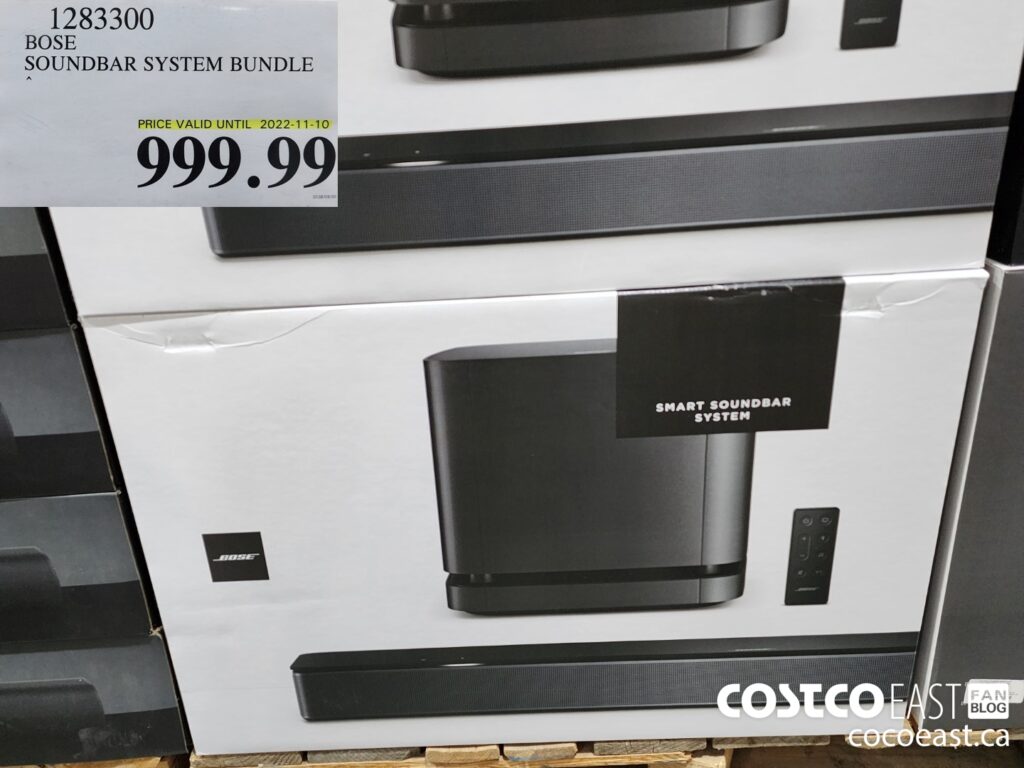 1283300 BOSE SOUNDBAR SYSTEM BUNDLE 999 99 Costco East Fan Blog