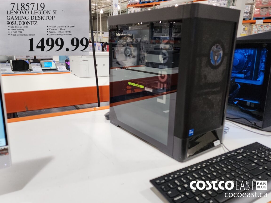 7185719 LENOVO LEGION 5I GAMING DESKTOP 90SU000NFZ 1499 99 - Costco ...