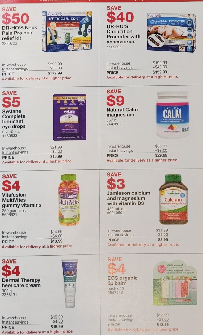 Costco Flyer Sales Preview for Dec 5th 2022 - Jan 1st 2023