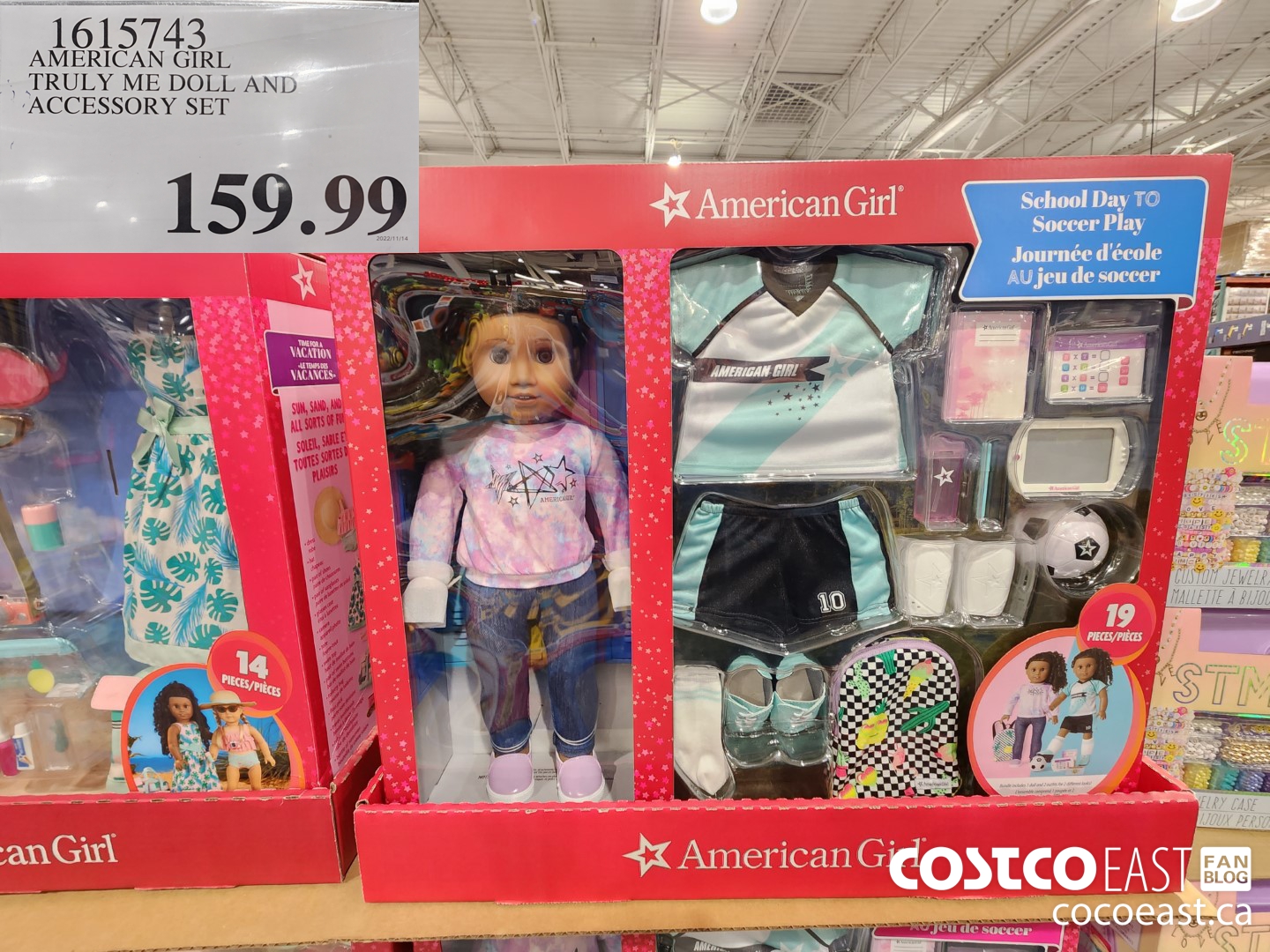 1615743 AMERICAN GIRL TRULY ME DOLL AND ACCESSORY SET 159 99 - Costco East  Fan Blog