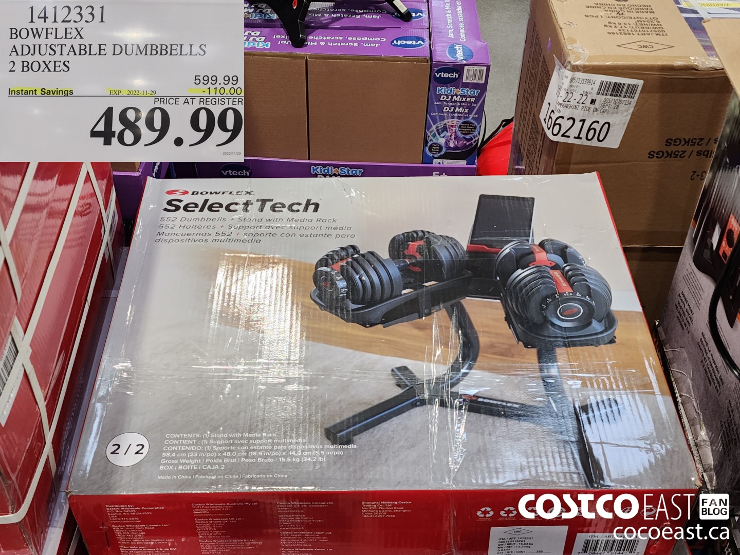 Bowflex 1090 costco sale