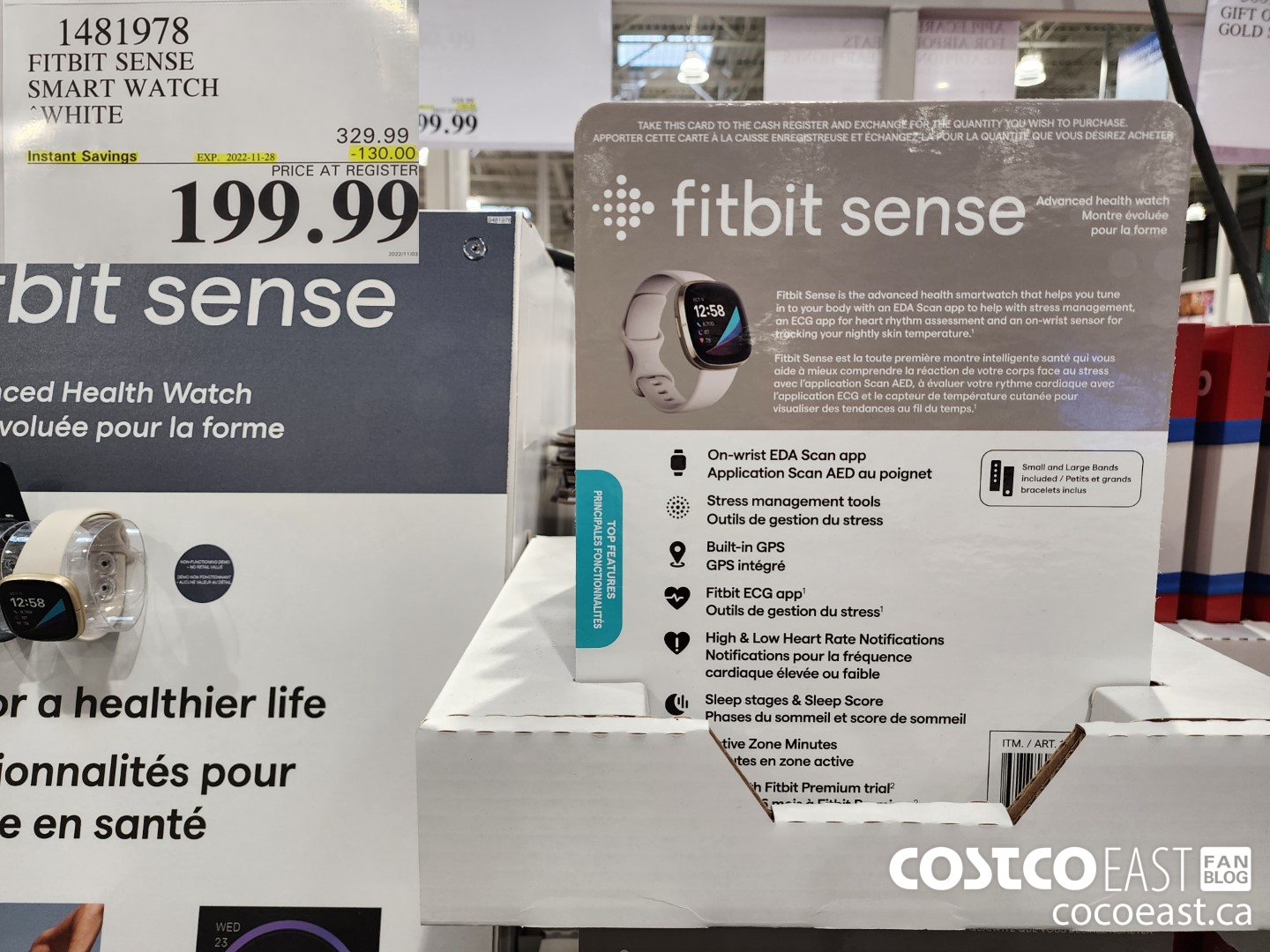 Fitbit sense smartwatch online costco