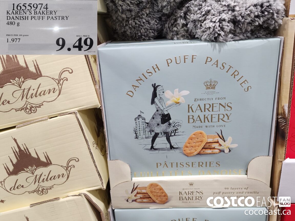 1655974 KAREN S BAKERY DANISH PUFF PASTRY 480 g 9 49 Costco East Fan Blog