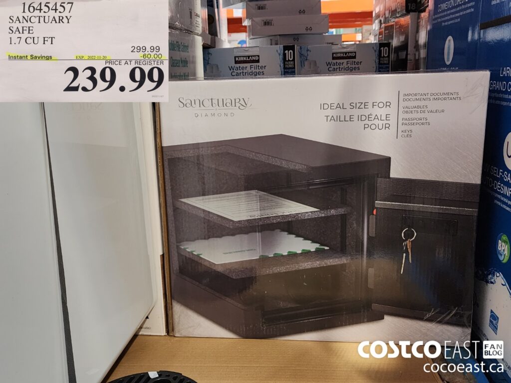 1645457 SANCTUARY SAFE 1 7 CU FT 60 00 INSTANT SAVINGS EXPIRES ON 2022