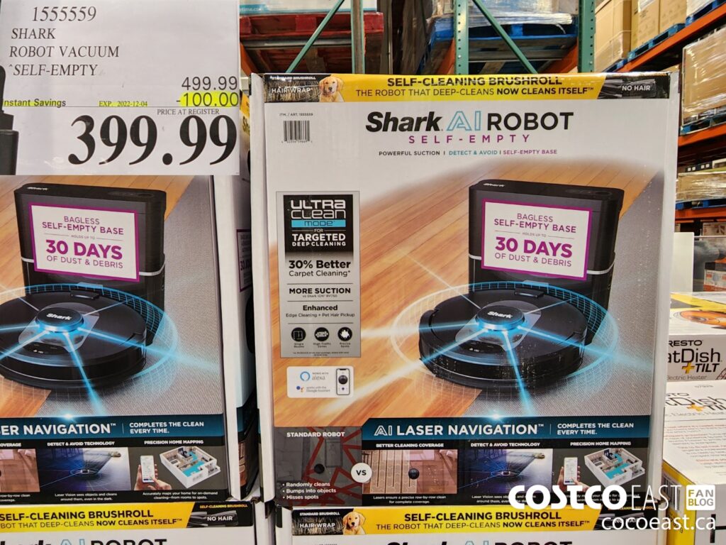 1555559 SHARK ROBOT VACUUM SELF EMPTY 100 00 INSTANT SAVINGS EXPIRES ON