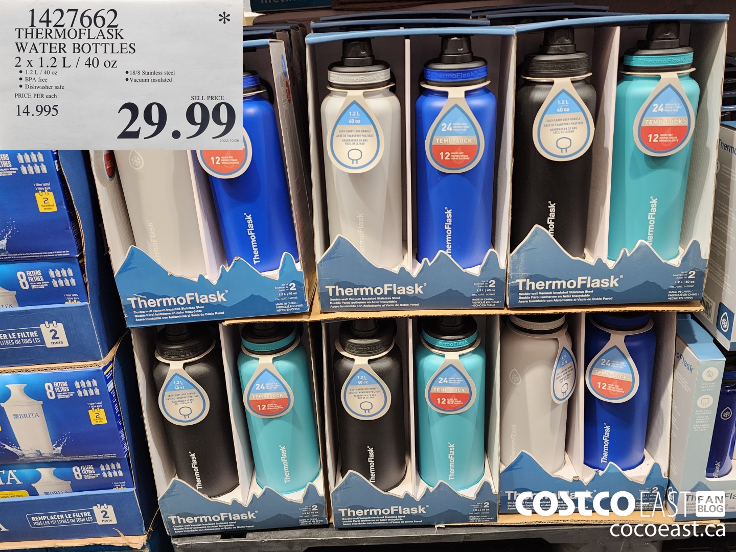 1427662 THERMOFLASK WATER BOTTLES 2 X 1 2l 40 Oz 29 99 Costco East   THERMOFLASK WATER BOTTLES 2 X 12l  40 Oz 20221114 64562 