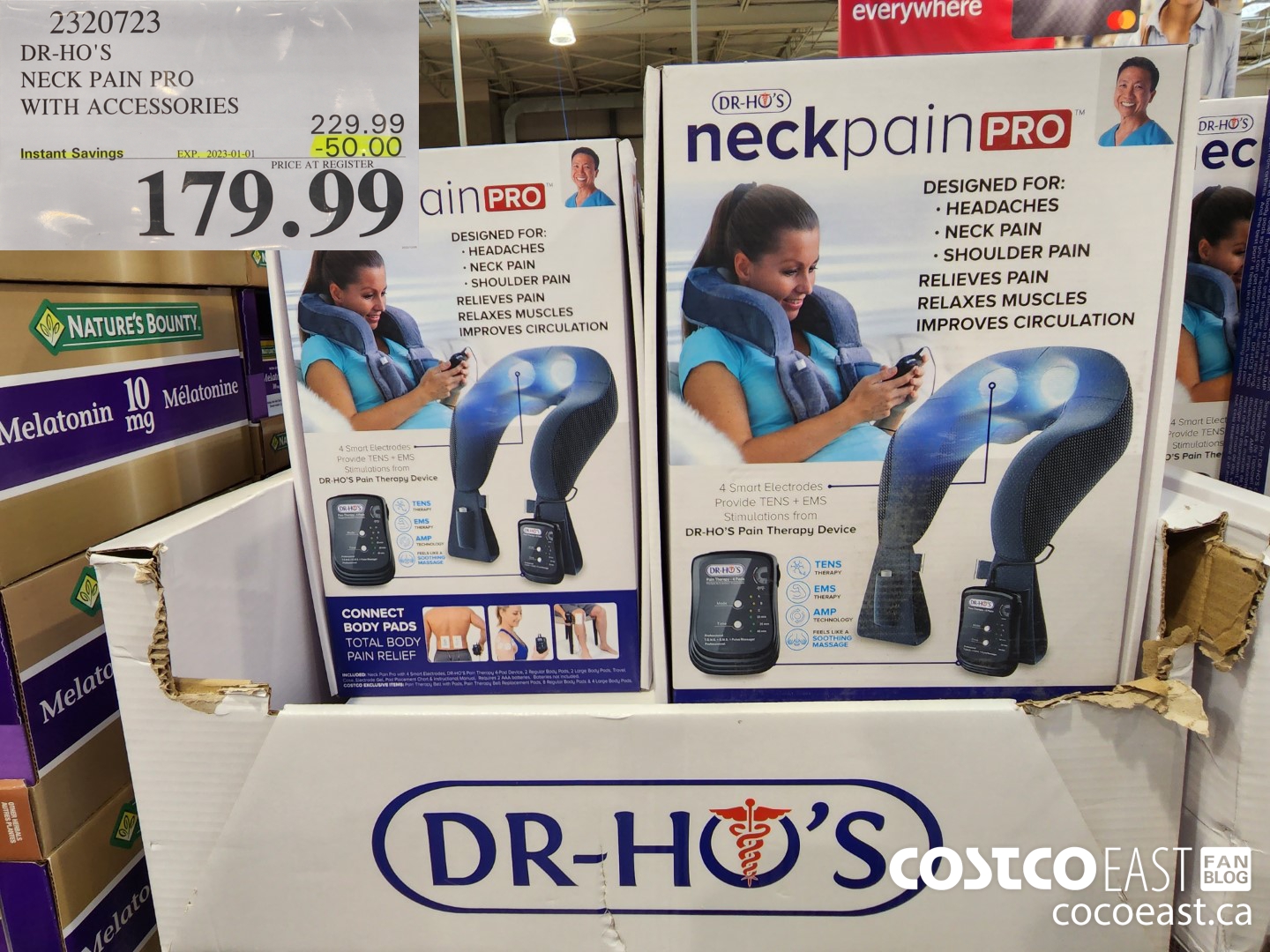 2520723 DR HO S NECK PAIN PRO WITH ACCESSORIES 50 00 INSTANT SAVINGS  EXPIRES ON 2023 01 01 179 99 - Costco East Fan Blog