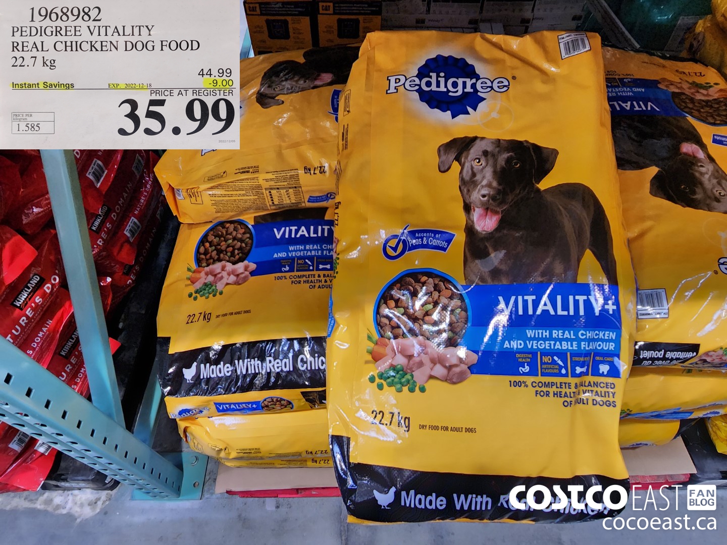 Costco dog food pedigree hotsell