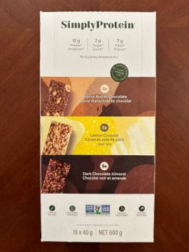 Natalie reviews: Simply Protein Bars - Costco East Fan Blog