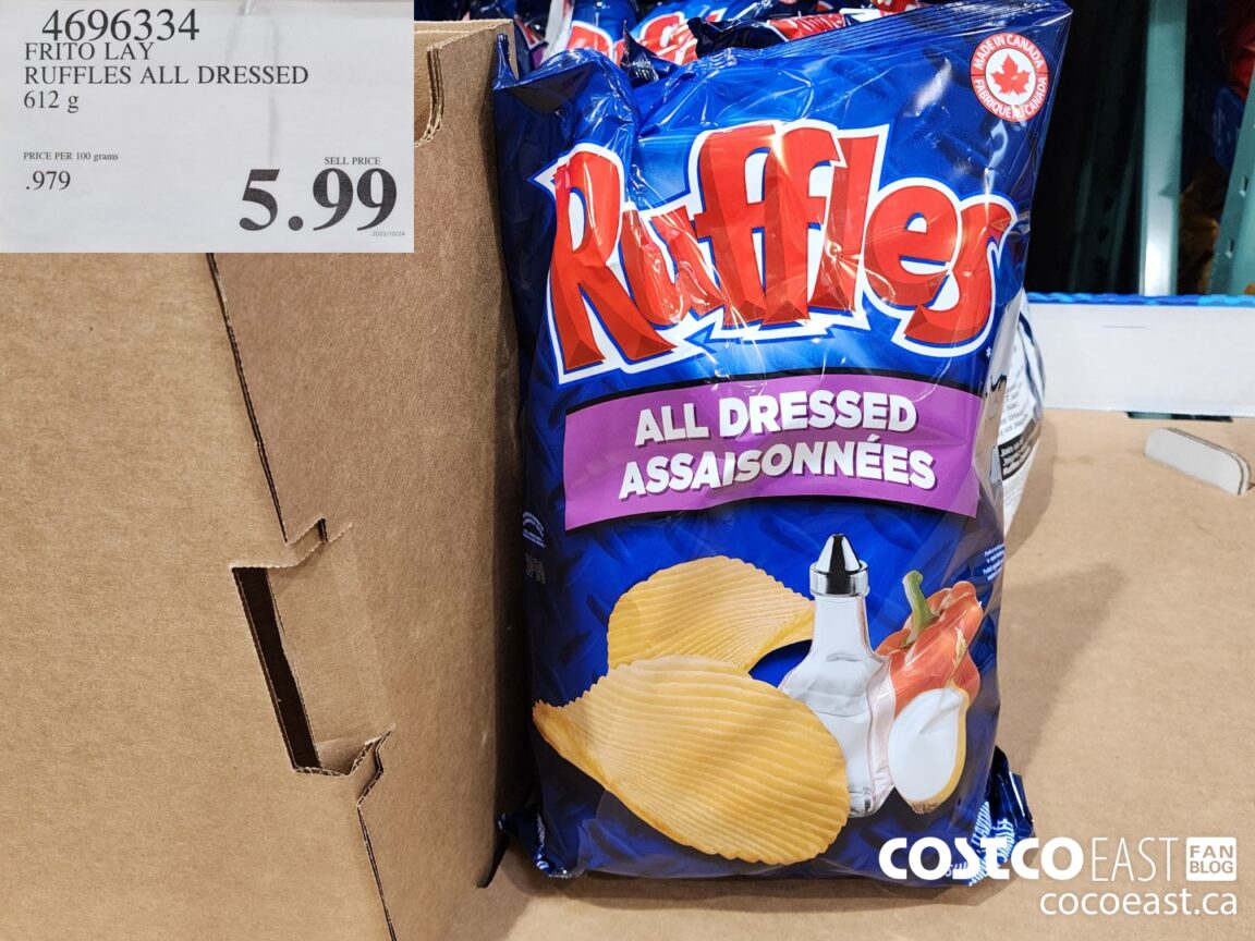 Costco East Chips, crackers and beverages Super Post Jan 4th 2023