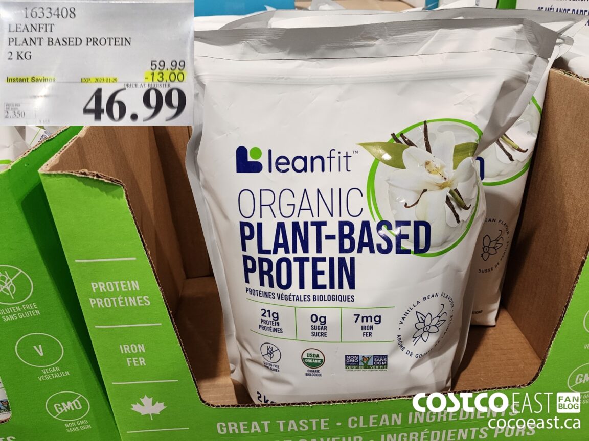 1633408 LEANFIT PLANT BASED PROTEIN 2 KG 13 00 INSTANT SAVINGS EXPIRES
