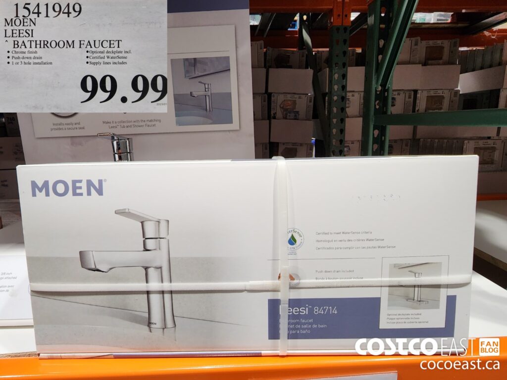 1541949 MOEN LEESI BATHROOM FAUCET 99 99 Costco East Fan Blog
