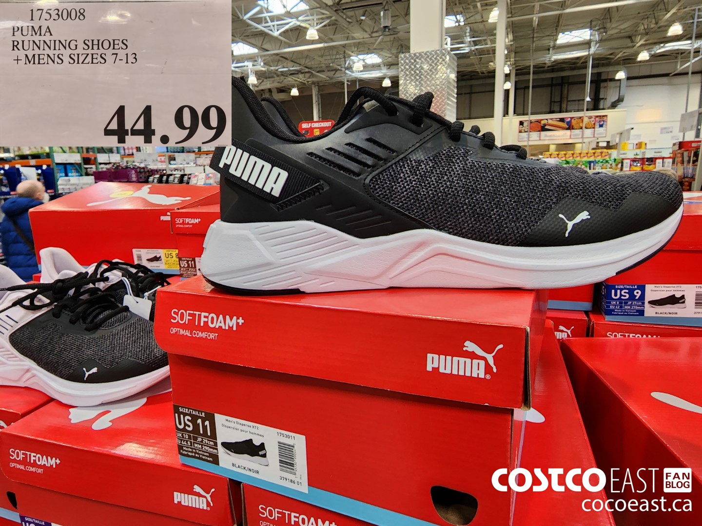 1753008 PUMA RUNNING SHOES MENS SIZES 7 13 44 99 Costco East Fan Blog