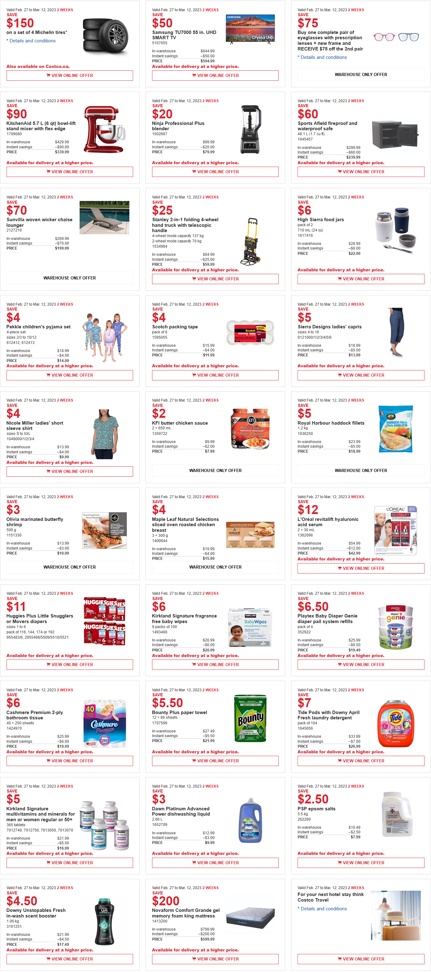 Costco Flyer & Costco Sale Items for Jan 23-29, 2023 for BC, AB, MB, SK -  Costco West Fan Blog