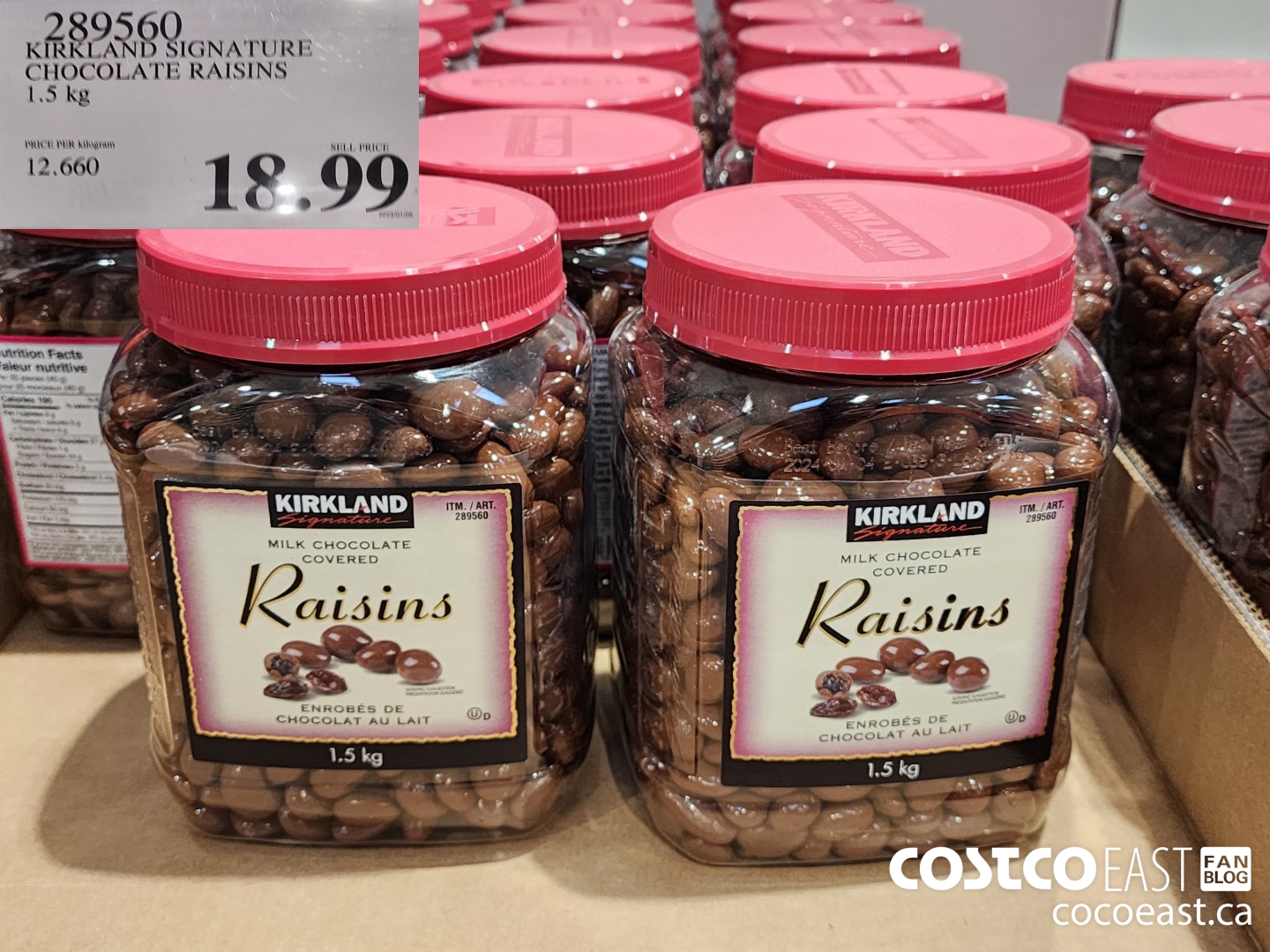 Costco East snacks, chocolate, nuts & protein bar Super Post March 22nd