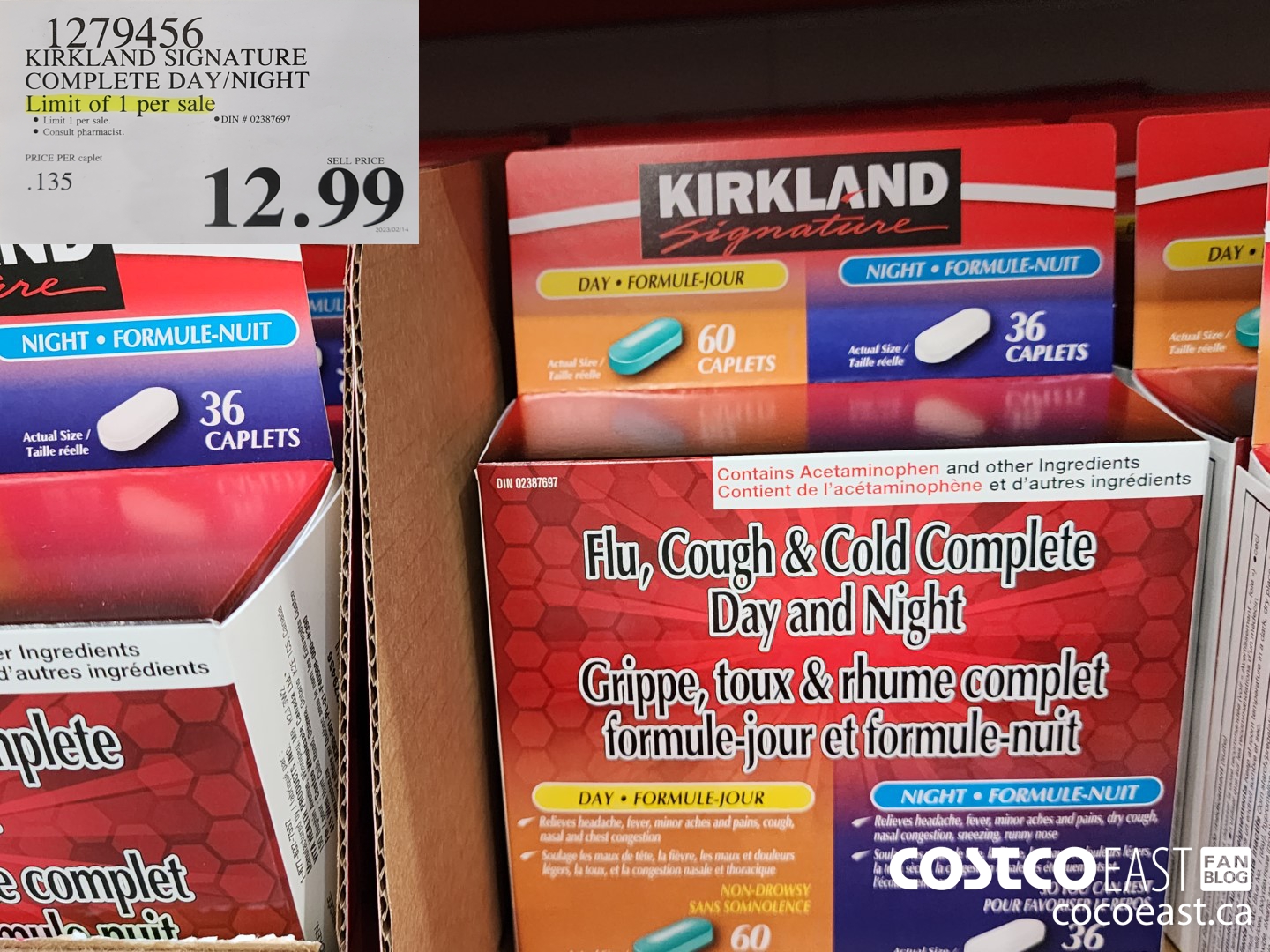 1279456 KIRKLAND SIGNATURE COMPLETE DAY NIGHT LIMIT OF 3 PER SALE 12 99 ...
