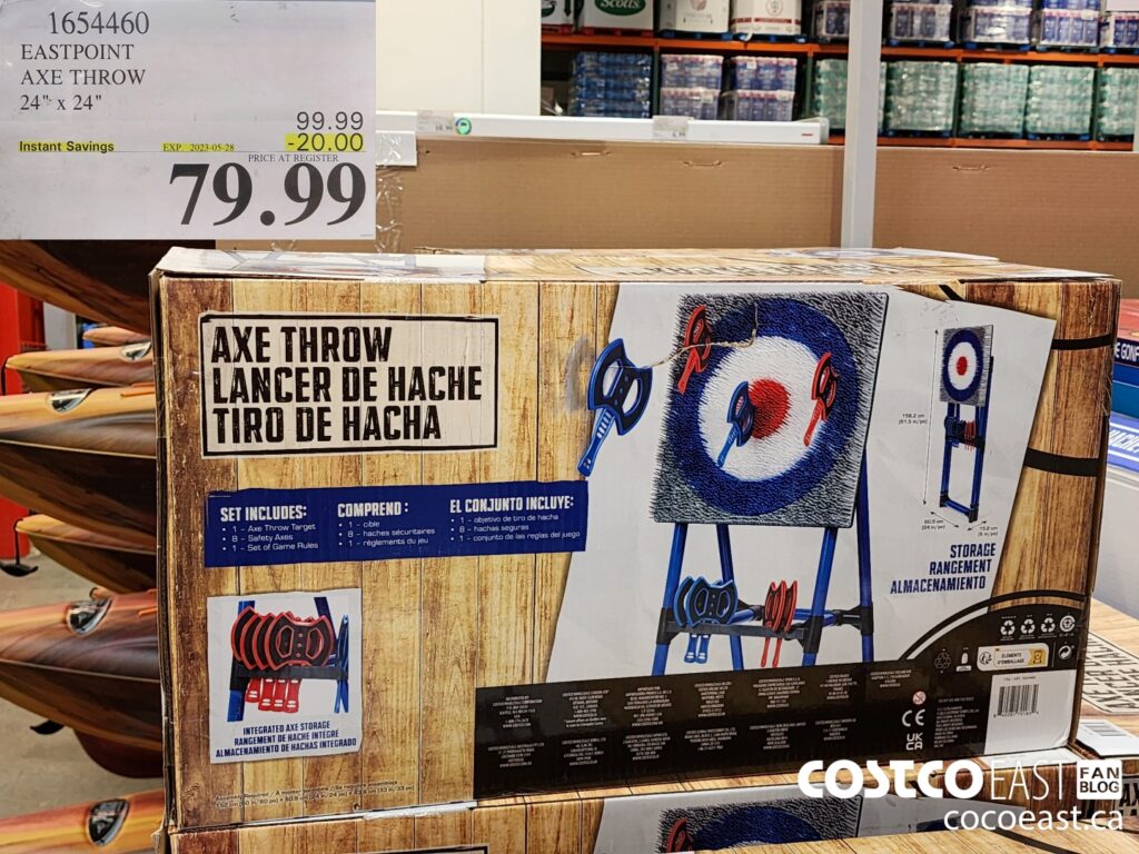 1654460 EASTPOINT AXE THROW 24 X 24 20 00 INSTANT SAVINGS EXPIRES ON