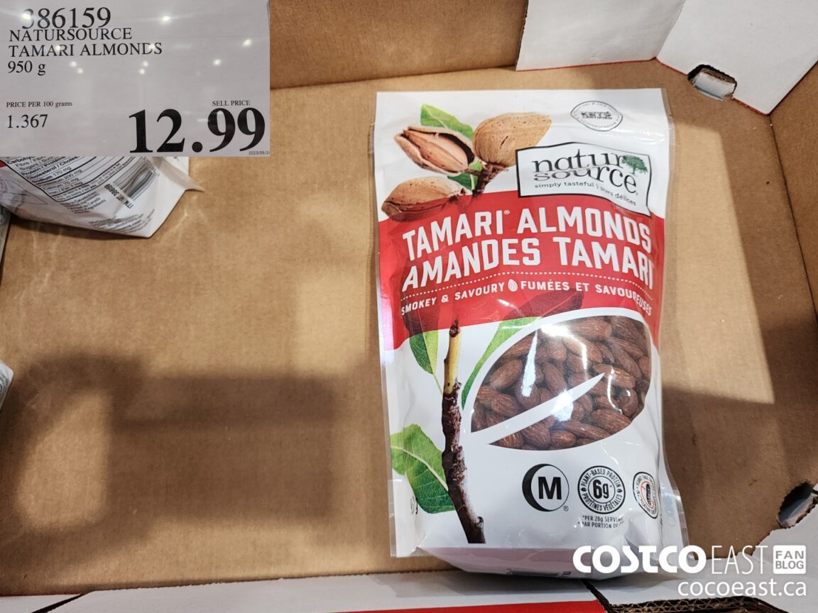 386159 NATURSOURCE TAMARI ALMONDS 950 G 12 99 Costco East Fan Blog