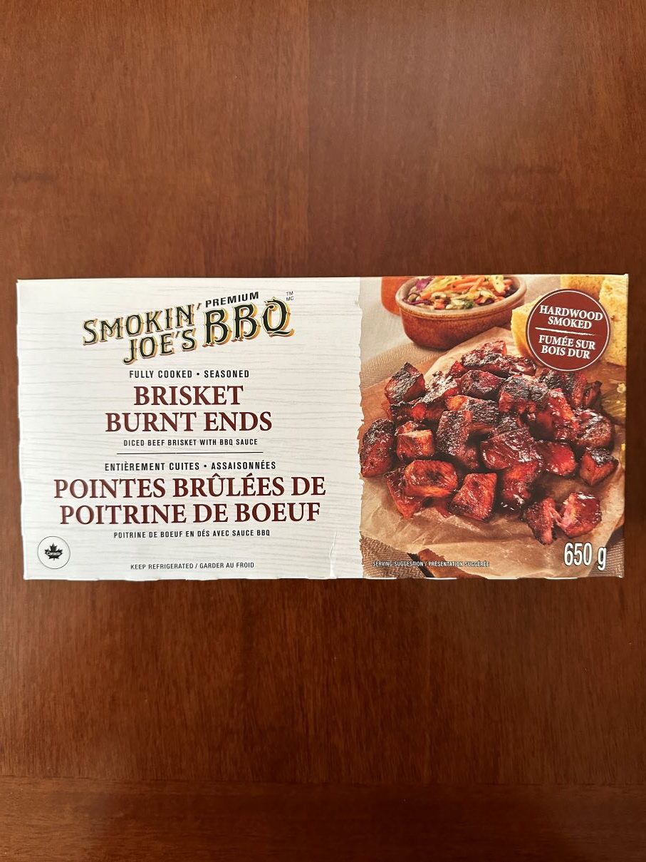 Natalie reviews Smokin' Joe's Brisket Burnt Ends Costco East Fan Blog