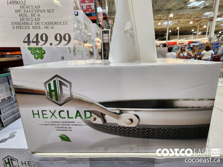 1499032 HEXCLAD 6PC SAUCEPAN SET MDL HC 6 449 99 Costco East Fan Blog