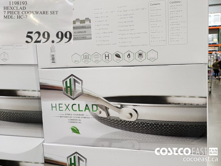 1198193 HEXCLAD 7 PIECE COOKWARE SET MDL HC 7 529 99 Costco East Fan Blog