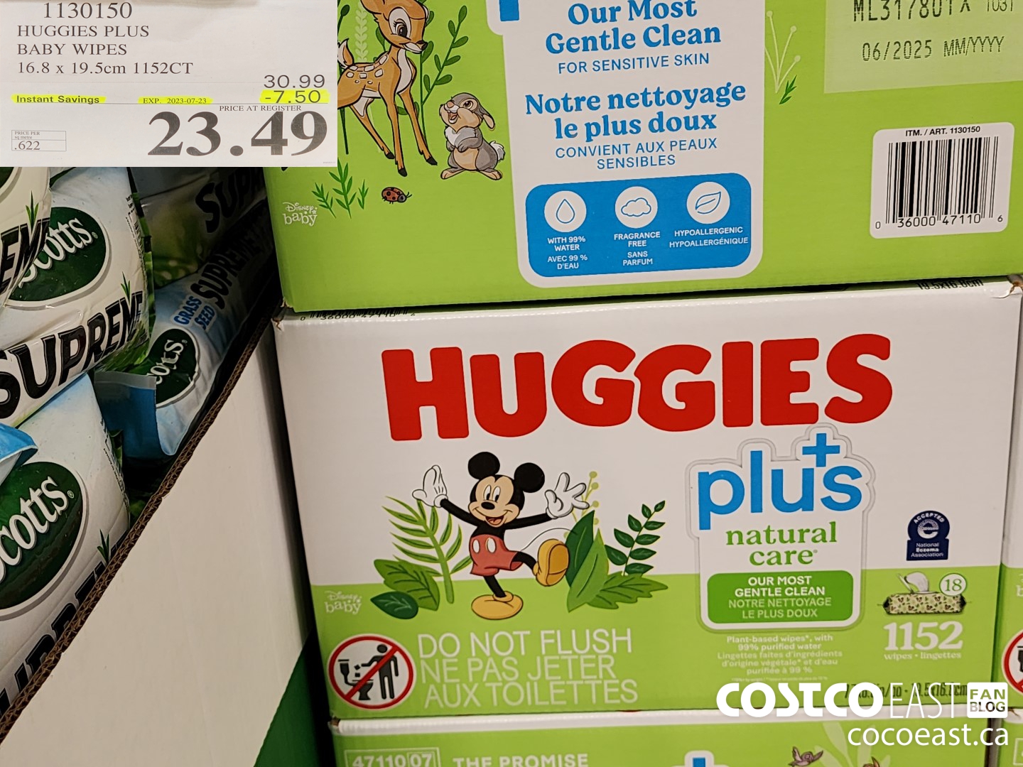 Huggies Natural Care Wipes Bjs Huggies Pampers Wipes 1152 Huggies