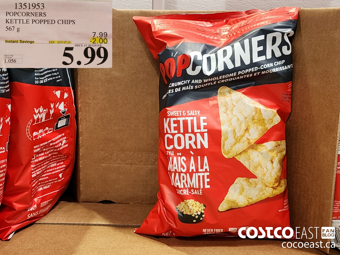 Costco East Chips, dips, cracker & beverage Super Post July 13th 2023 Ontario & Atlantic
