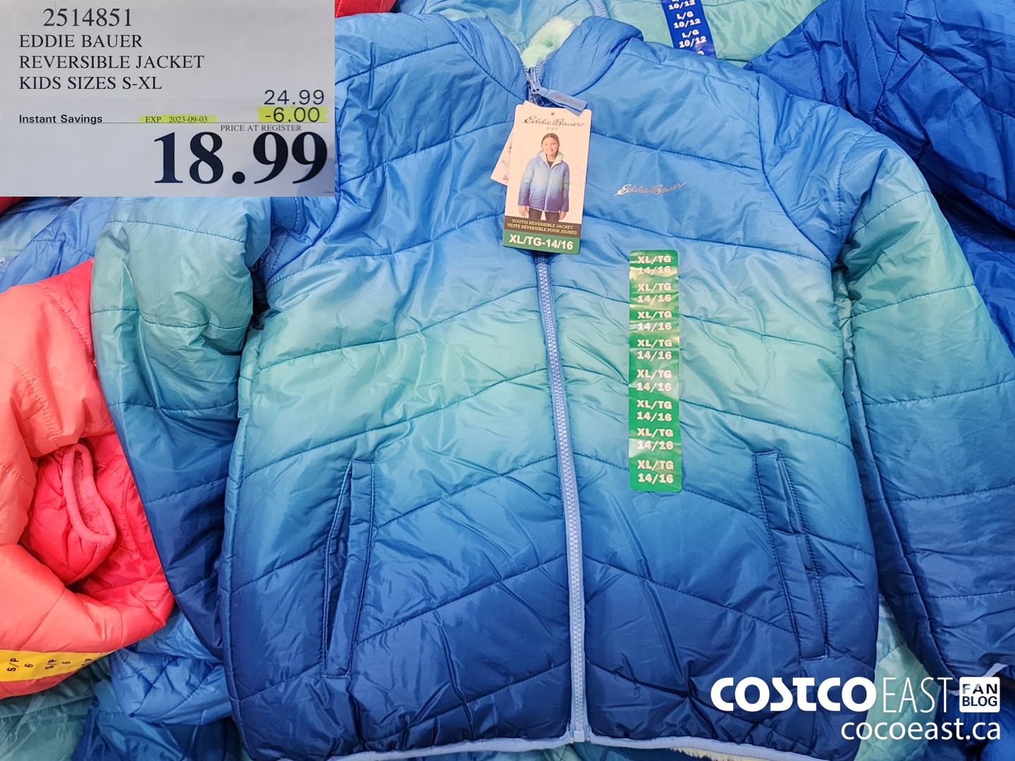 Costco Eddie Bauer Youth 2-pack Jogger 15.99