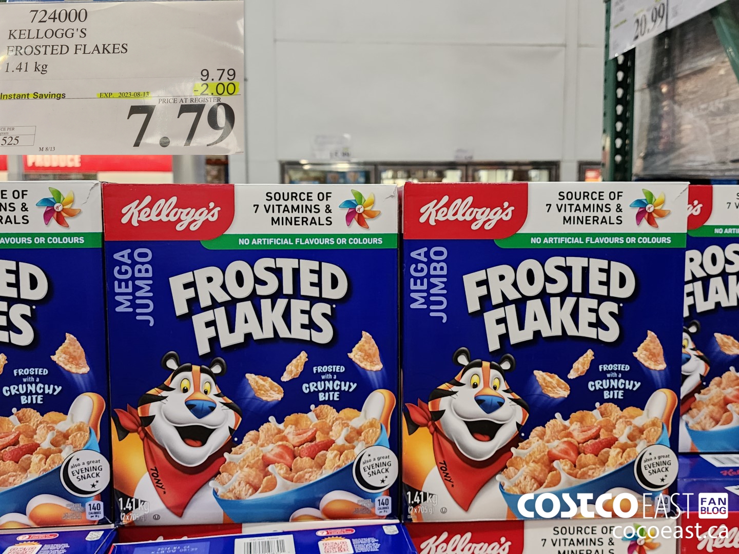 724000 Kellogg S Frosted Flakes 1 41 Kg 2 00 Instant Savings Expires On 2023 08 13 7 79 Costco 1341