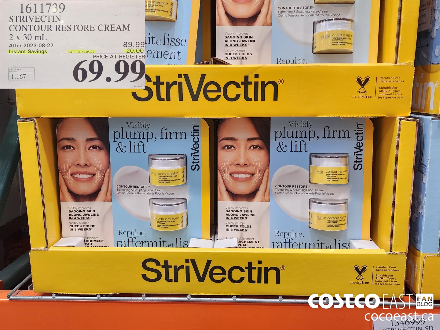 1611739 STRIVECTIN CONTOUR RESTORE CREAM 2 x 30 mL 20 00 INSTANT