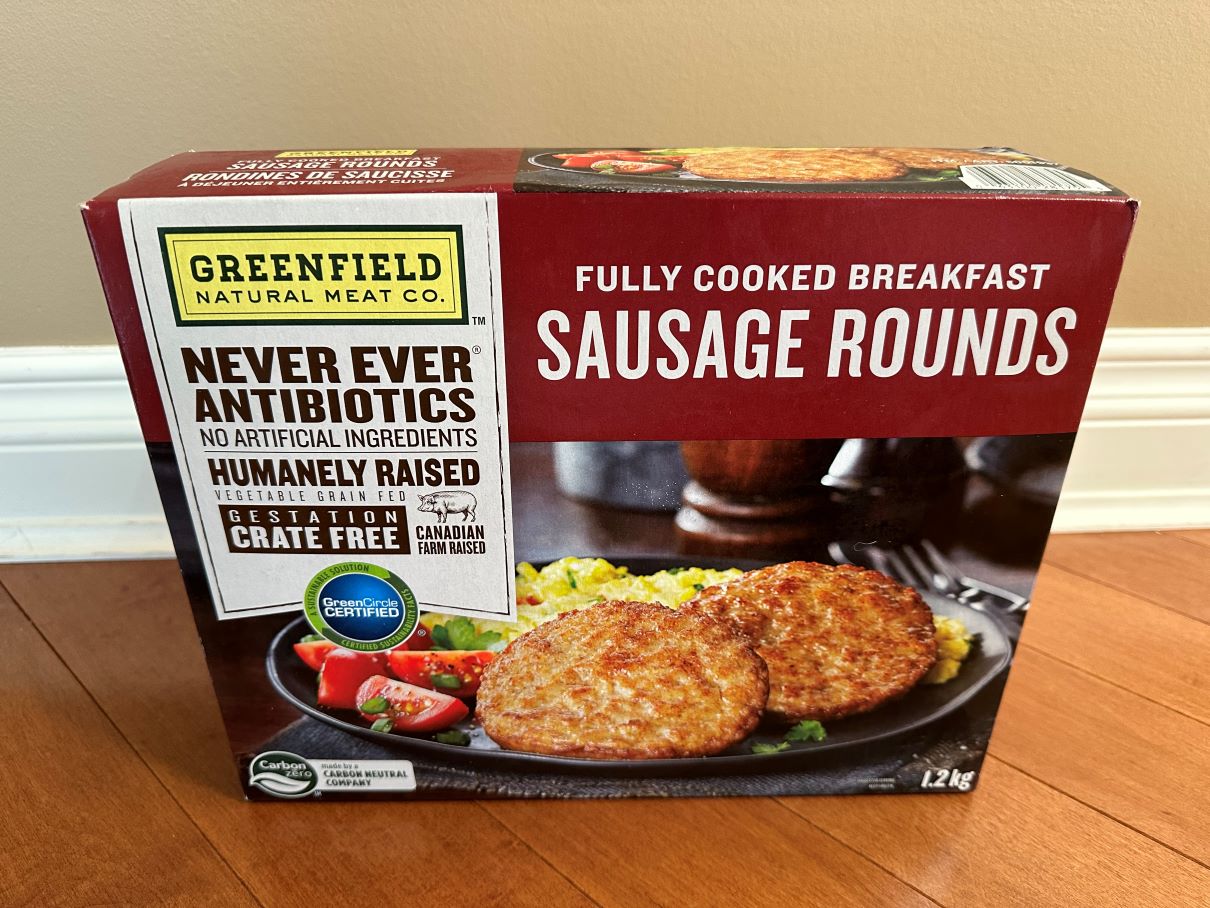 Natalie reviews Greenfield Natural Meat Co Fully Cooked Breakfast