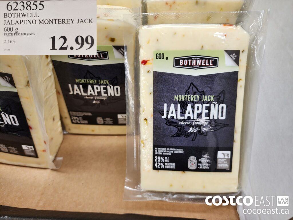 623855 BOTHWELL JALAPENO MONTEREY JACK 600G 12 99 Costco East Fan Blog