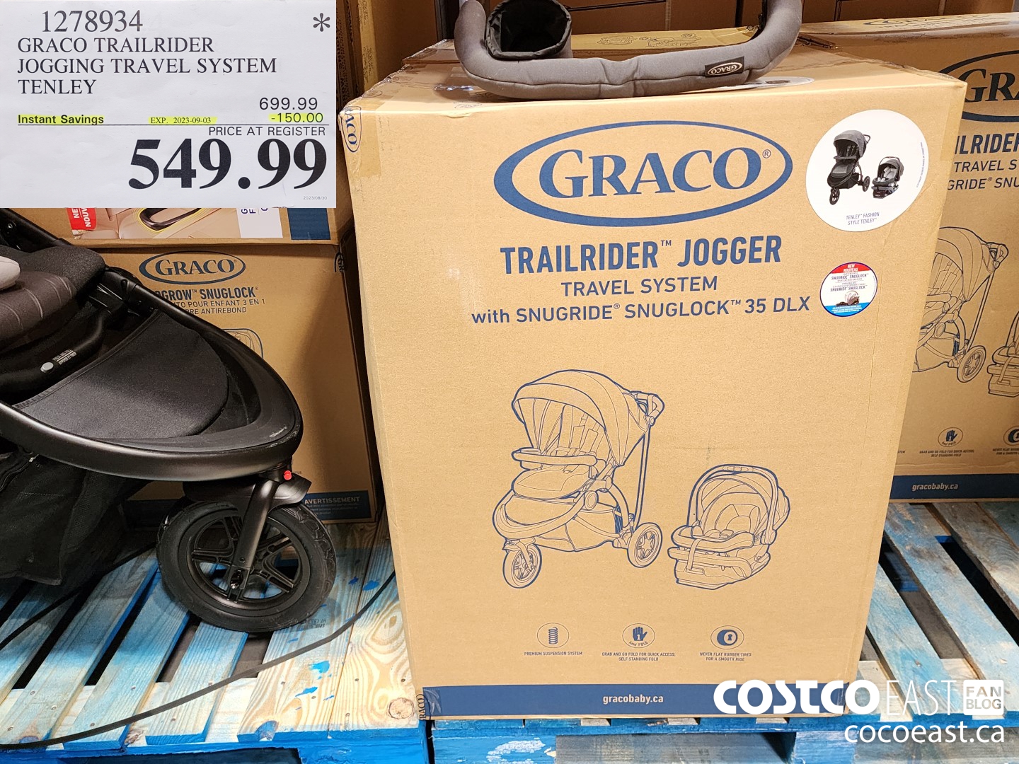 Graco trailrider jogger travel system best sale