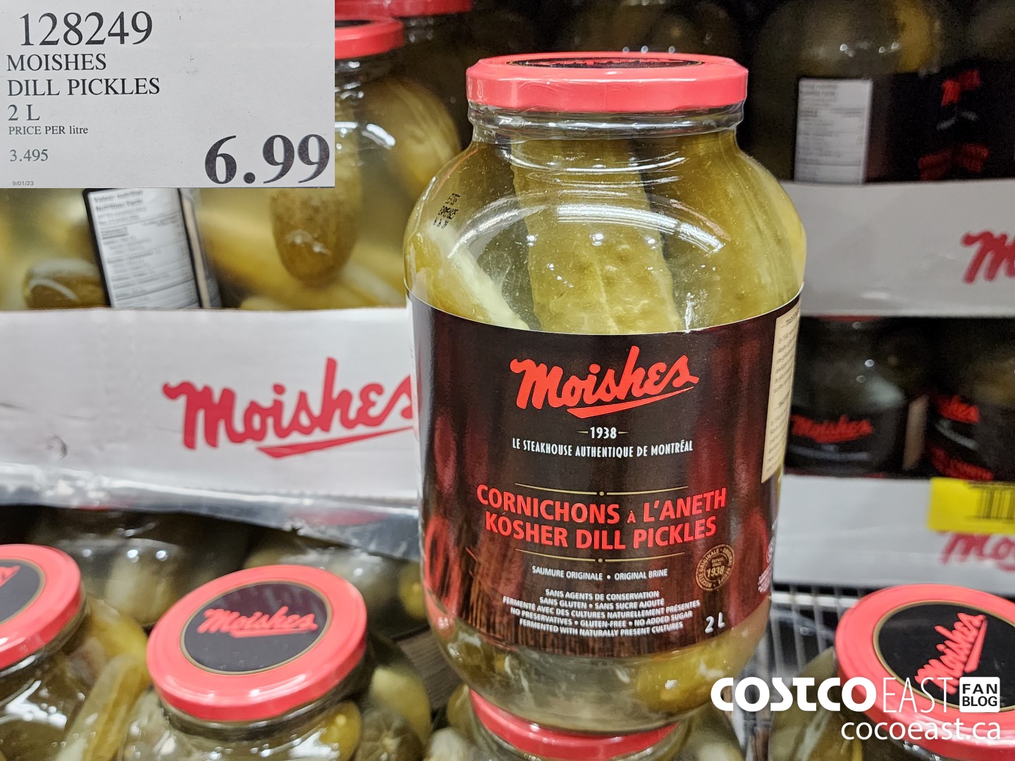 128249 MOISHES DILL PICKLES 2 L 6 99 Costco East Fan Blog