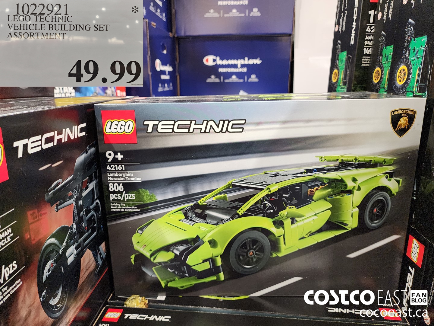 1022921 LEGO TECHNIC VEHICLE BUILDING SET ASSORTMENT 49 99 Costco East Fan Blog