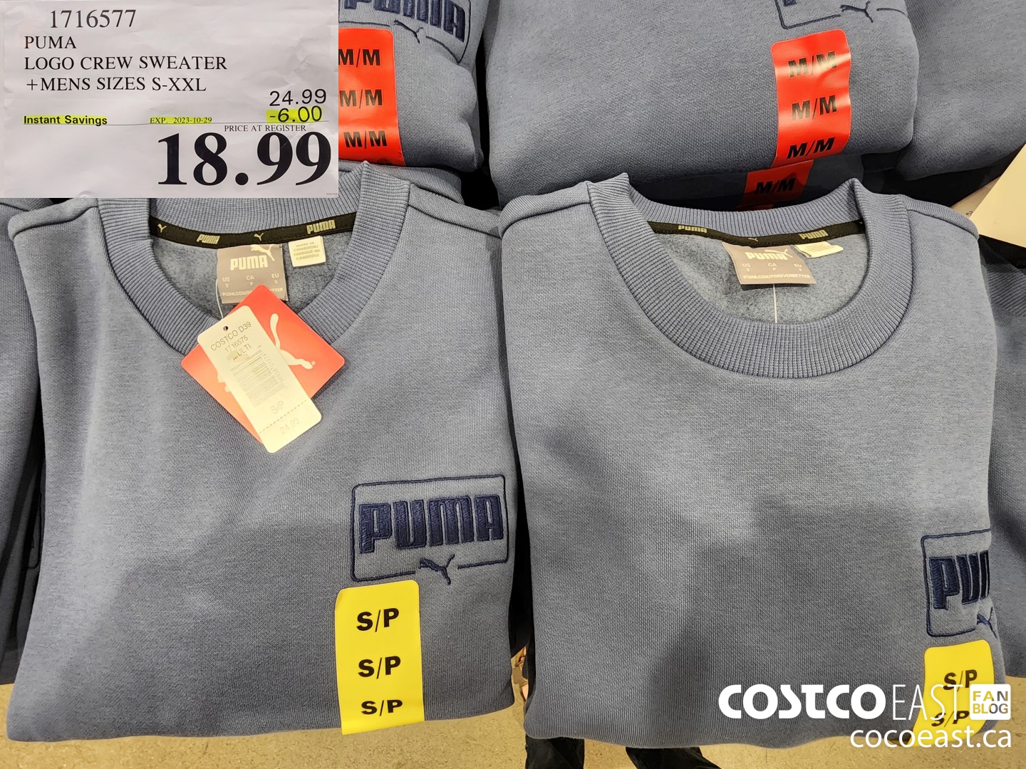 Costco puma sweatshirt sale