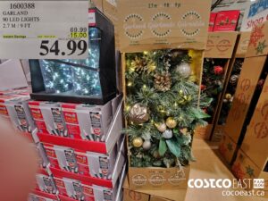 1600388 GARLAND 90 LED LIGHTS 2.7 M / 9 FT ($15.00 INSTANT SAVINGS EXPIRES ON 2023-11-19) $54.99