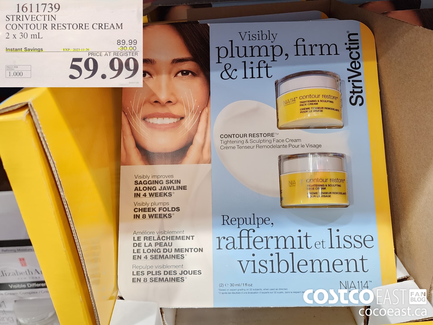 1611739 STRIVECTIN CONTOUR RESTORE CREAM 2 x 30 mL 30 00 INSTANT