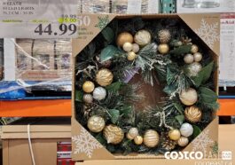 1601395 WREATH 50 LED LIGHTS 76.2 CM / 30 IN ($15.00 INSTANT SAVINGS EXPIRES ON 2023-11-19) $44.99