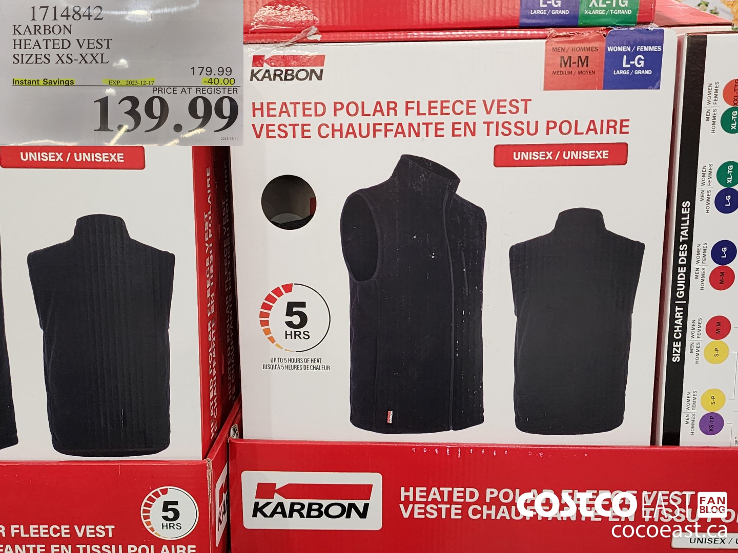 Cocobla heated vest on sale