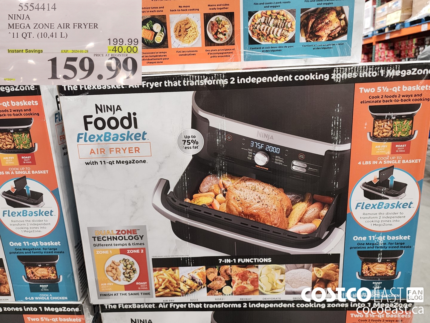 Costco East Appliances Kitchenware Super Post Jan 24th 2024 Ontario   NINJA MEGA ZONE AIR FRYER 11 QT 1041 L 20240123 95621 