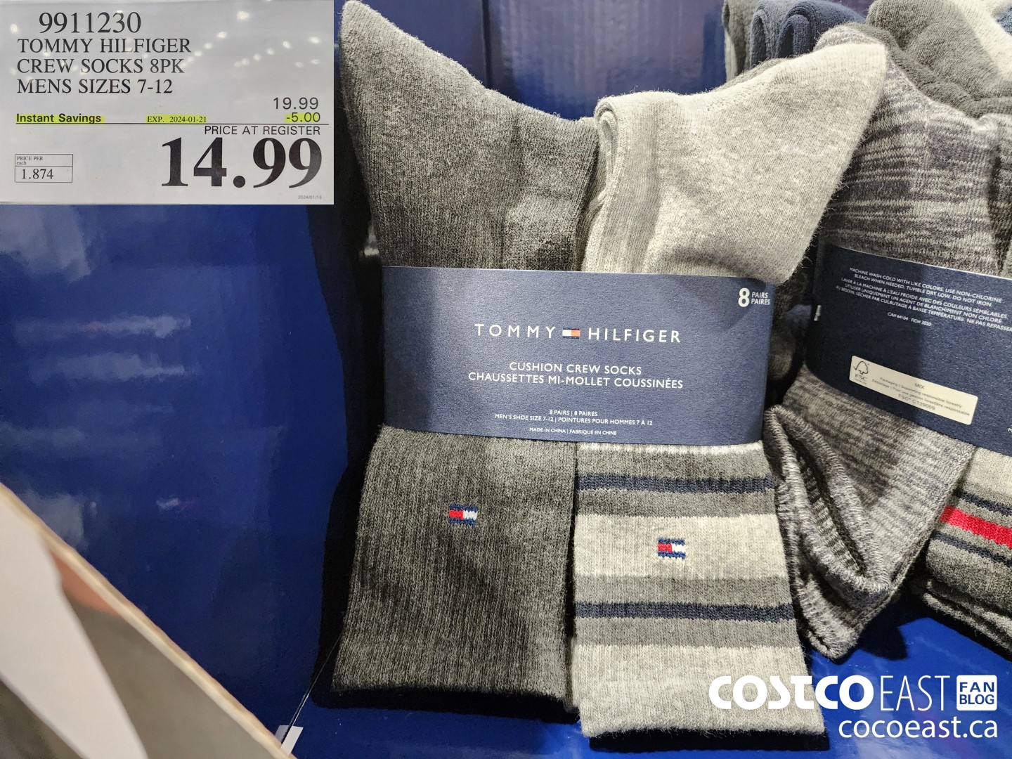 Tommy hilfiger socks costco clearance