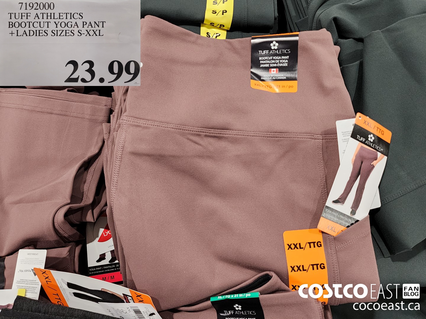 Tuff athletics yoga pants costco new arrivals