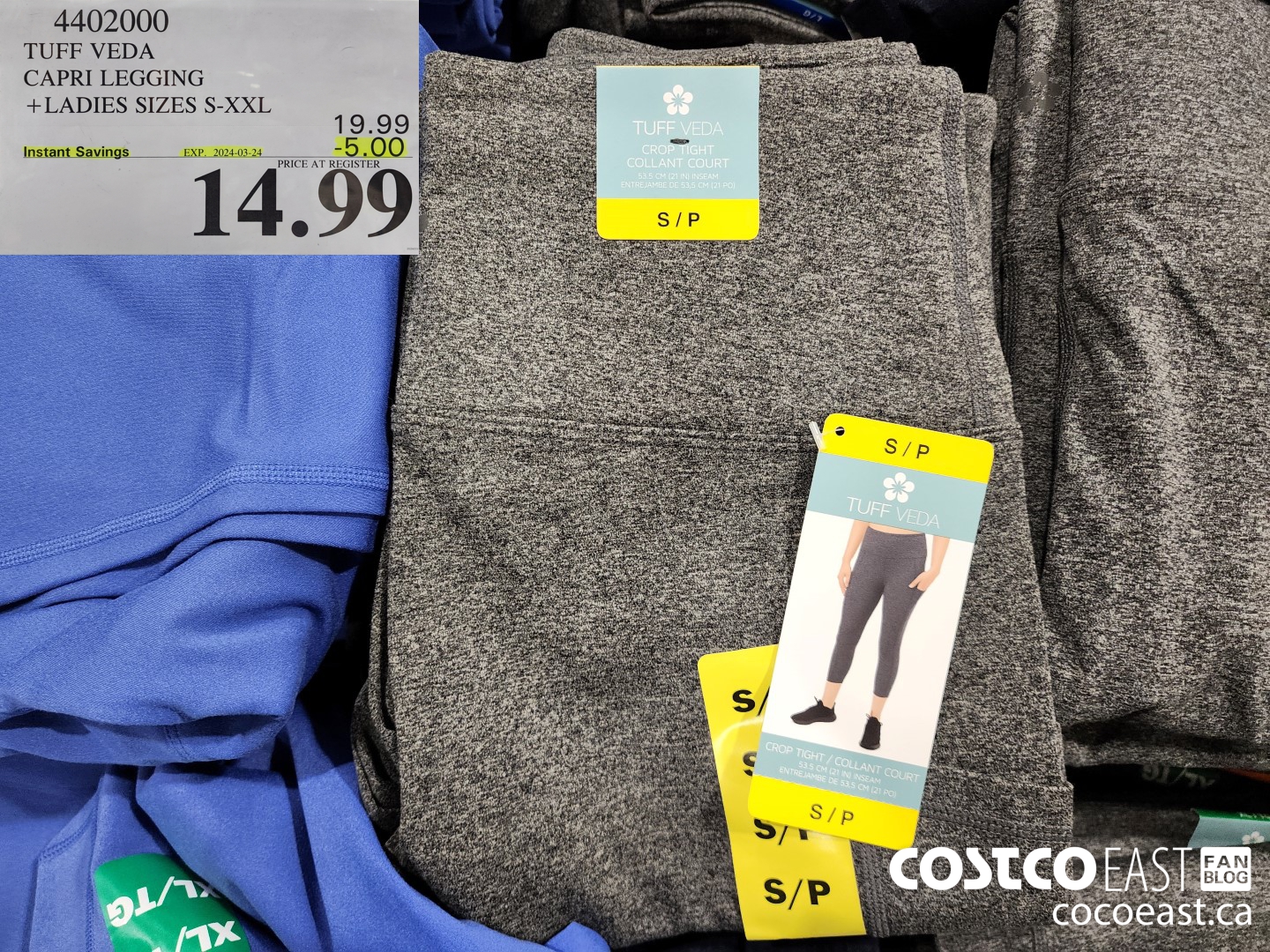 Costco capri fashion leggings