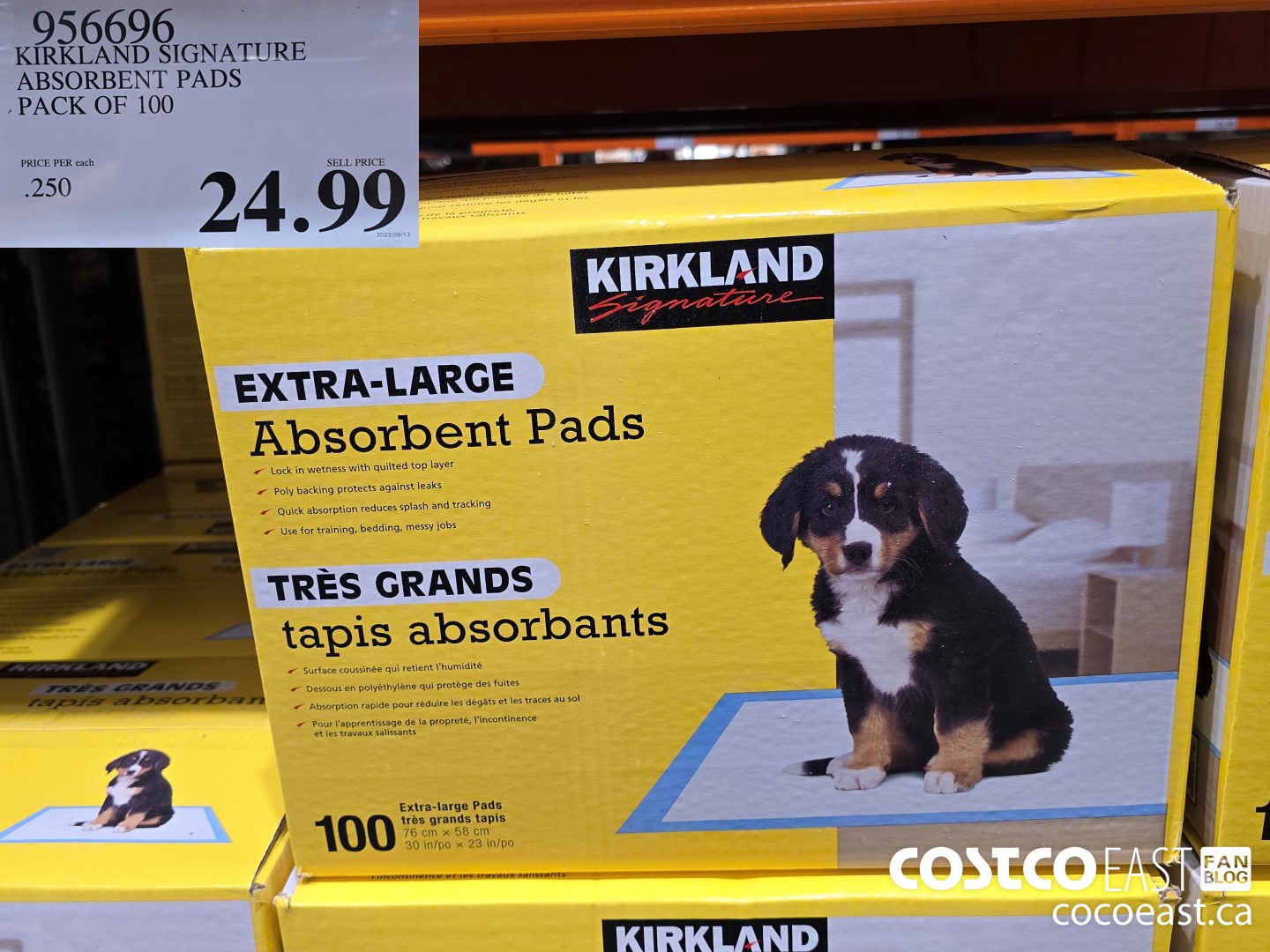 Kirkland pet pads best sale