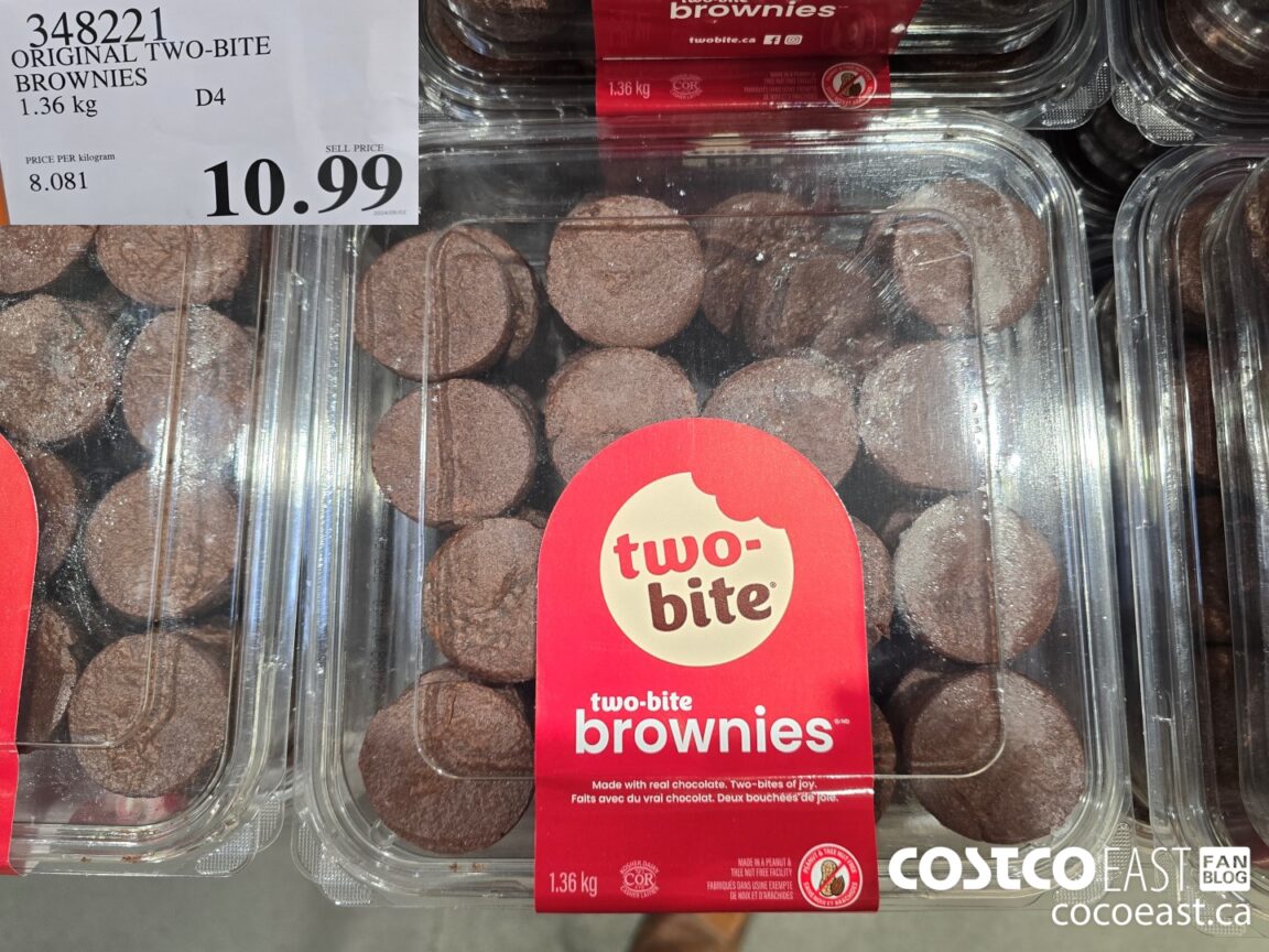 348221 ORIGINAL TWO BITE BROWNIES 1 36 kg 10 99 - Costco East Fan Blog